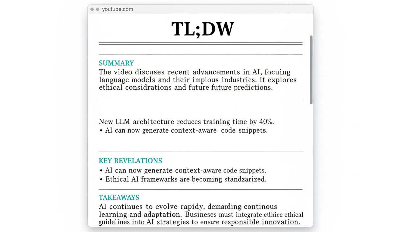 Settings and configuration page